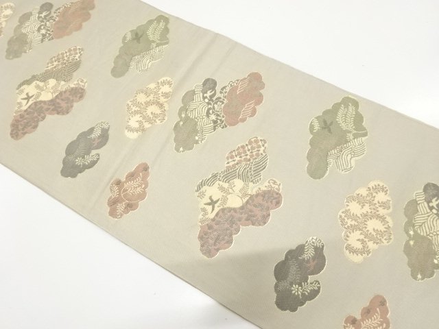 Japanese Kimono / Antique / Fukuro Obi Silk